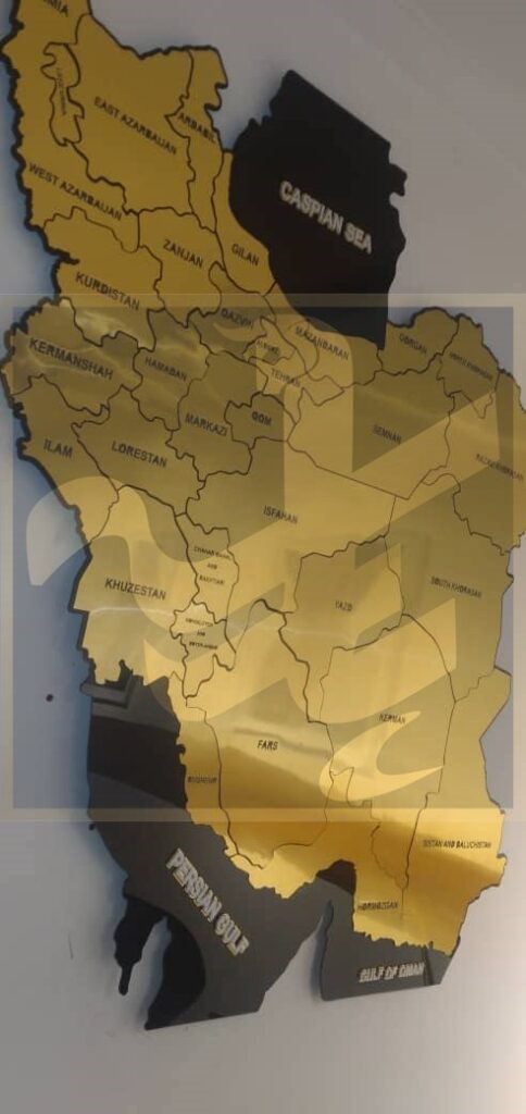 تابلو نقشه ایران